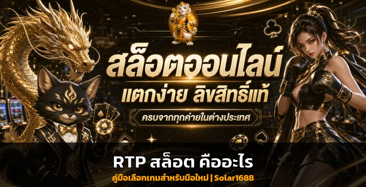 Solar1688 อธิบาย RTP สล็อตและวิธีเลือกเกม
